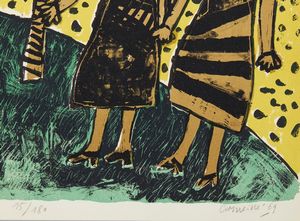 CORNEILLE (1922 - 2010) : SENZA TITOLO  - Asta Asta 499 | ARTE MODERNA E CONTEMPORANEA Virtuale - Associazione Nazionale - Case d'Asta italiane