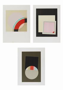 CARMI EUGENIO (1920 - 2016) - CARTELLA COMPOSTA DA N.3 FOGLI