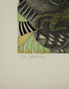 POMPA GAETANO (1933 - 1998) : SENZA TITOLO  - Asta Asta 499 | ARTE MODERNA E CONTEMPORANEA Virtuale - Associazione Nazionale - Case d'Asta italiane