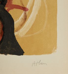 ATLAN JEAN-MICHEAL (1913 - 1960) : OISEAU DE LA NOUVELLE LUNE  - Asta Asta 499 | ARTE MODERNA E CONTEMPORANEA Virtuale - Associazione Nazionale - Case d'Asta italiane