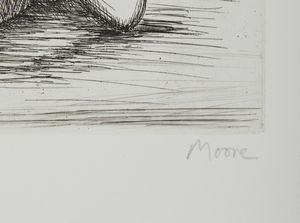 MOORE HENRY (1898 - 1986) : DUE FIGURE DISTESE, 1977-1978  - Asta Asta 499 | ARTE MODERNA E CONTEMPORANEA Virtuale - Associazione Nazionale - Case d'Asta italiane