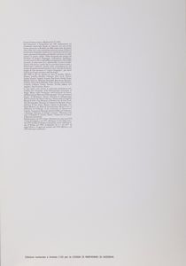 FONTANA FRANCO (n. 1933) : SENZA TITOLO  - Asta Asta 499 | ARTE MODERNA E CONTEMPORANEA Virtuale - Associazione Nazionale - Case d'Asta italiane