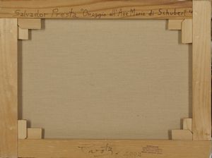 PRESTA SALVADOR (n. 1925) : OMAGGIO ALL'AVE MARIA DI SHUBERT  - Asta Asta 499 | ARTE MODERNA E CONTEMPORANEA Virtuale - Associazione Nazionale - Case d'Asta italiane