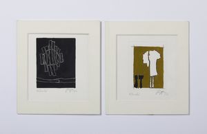 CRIPPA ROBERTO GAETANO (1921 - 1972) - RETOUCHE', 1962