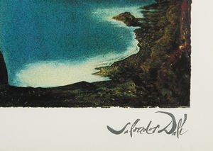 DALI' SALVADOR (1904 - 1989) : CYGNES RFLCHIS EN ELEPHANTS  - Asta Asta 499 | ARTE MODERNA E CONTEMPORANEA Virtuale - Associazione Nazionale - Case d'Asta italiane