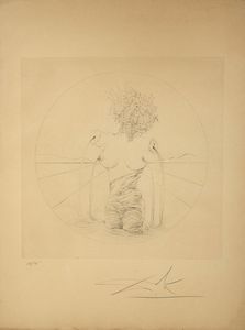 DALI' SALVADOR (1904 - 1989) - VENERE ITALICA