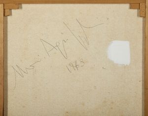 AGRIFOGLIO MARIO (1935 - 2014) : SENZA TITOLO  - Asta Asta 499 | ARTE MODERNA E CONTEMPORANEA Virtuale - Associazione Nazionale - Case d'Asta italiane