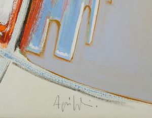 AGRIFOGLIO MARIO (1935 - 2014) : SENZA TITOLO  - Asta Asta 499 | ARTE MODERNA E CONTEMPORANEA Virtuale - Associazione Nazionale - Case d'Asta italiane
