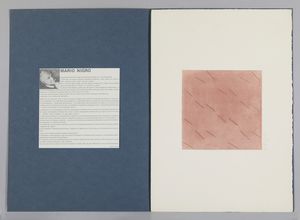 NIGRO MARIO (1917 - 1992) : SENZA TITOLO  - Asta Asta 499 | ARTE MODERNA E CONTEMPORANEA Virtuale - Associazione Nazionale - Case d'Asta italiane