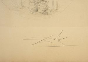 DALI' SALVADOR (1904 - 1989) : VENERE ITALICA  - Asta Asta 499 | ARTE MODERNA E CONTEMPORANEA Virtuale - Associazione Nazionale - Case d'Asta italiane