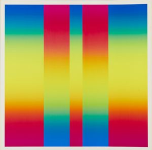 ALVIANI GETULIO (1939 - 2018) : LOTTO COMPOSTO DA N.2 FOGLI: CROMIE SPETTROLOGICHE  - Asta Asta 499 | ARTE MODERNA E CONTEMPORANEA Virtuale - Associazione Nazionale - Case d'Asta italiane