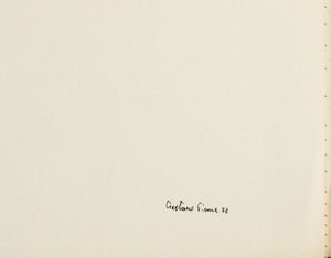 PINNA GAETANO (n. 1939) : S. REMY  - Asta Asta 499 | ARTE MODERNA E CONTEMPORANEA Virtuale - Associazione Nazionale - Case d'Asta italiane