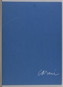 CARMI EUGENIO (1920 - 2016) : CARTELLA COMPOSTA DA N.3 FOGLI  - Asta Asta 499 | ARTE MODERNA E CONTEMPORANEA Virtuale - Associazione Nazionale - Case d'Asta italiane