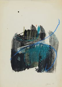 CARMI EUGENIO (1920 - 2016) : LOTTO COMPOSTO DA N.5 FOGLI: SENZA TITOLO  - Asta Asta 499 | ARTE MODERNA E CONTEMPORANEA Virtuale - Associazione Nazionale - Case d'Asta italiane