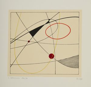 VERONESI LUIGI (1908 - 1998) - COMPOSIZIONE 1943/ '76