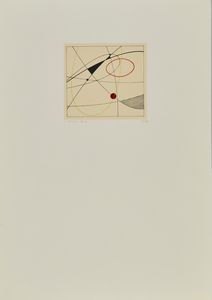 VERONESI LUIGI (1908 - 1998) : COMPOSIZIONE 1943/ '76  - Asta Asta 499 | ARTE MODERNA E CONTEMPORANEA Virtuale - Associazione Nazionale - Case d'Asta italiane