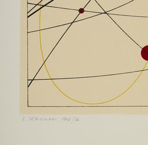 VERONESI LUIGI (1908 - 1998) : COMPOSIZIONE 1943/ '76  - Asta Asta 499 | ARTE MODERNA E CONTEMPORANEA Virtuale - Associazione Nazionale - Case d'Asta italiane