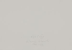 COLOMBO GIANNI (1937 - 1993) : COMPOSIZIONE, 1961-1983  - Asta Asta 499 | ARTE MODERNA E CONTEMPORANEA Virtuale - Associazione Nazionale - Case d'Asta italiane