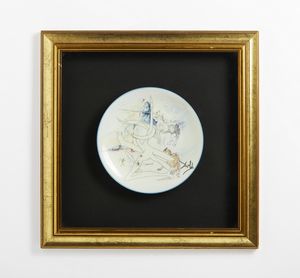 DALI' SALVADOR (1904 - 1989) : L'UNICORNE LASER DESINTEGRE LES CORNES DE RHINOCEROS COSMIQUE  - Asta Asta 499 | ARTE MODERNA E CONTEMPORANEA Virtuale - Associazione Nazionale - Case d'Asta italiane