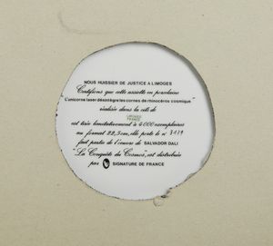 DALI' SALVADOR (1904 - 1989) : L'UNICORNE LASER DESINTEGRE LES CORNES DE RHINOCEROS COSMIQUE  - Asta Asta 499 | ARTE MODERNA E CONTEMPORANEA Virtuale - Associazione Nazionale - Case d'Asta italiane