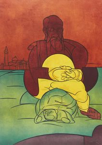 ADAMI VALERIO (n. 1935) - SENZA TITOLO