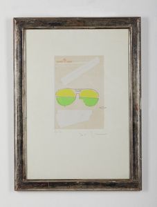 SCHIFANO MARIO (1934 - 1998) : SENZA TITOLO  - Asta Asta 499 | ARTE MODERNA E CONTEMPORANEA Virtuale - Associazione Nazionale - Case d'Asta italiane