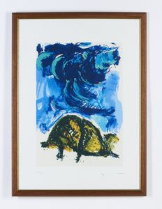 SCHIFANO MARIO (1934 - 1998) : SENZA TITOLO  - Asta Asta 499 | ARTE MODERNA E CONTEMPORANEA Virtuale - Associazione Nazionale - Case d'Asta italiane