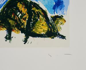 SCHIFANO MARIO (1934 - 1998) : SENZA TITOLO  - Asta Asta 499 | ARTE MODERNA E CONTEMPORANEA Virtuale - Associazione Nazionale - Case d'Asta italiane