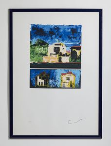 SCHIFANO MARIO (1934 - 1998) : SENZA TITOLO  - Asta Asta 499 | ARTE MODERNA E CONTEMPORANEA Virtuale - Associazione Nazionale - Case d'Asta italiane