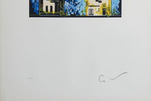 SCHIFANO MARIO (1934 - 1998) : SENZA TITOLO  - Asta Asta 499 | ARTE MODERNA E CONTEMPORANEA Virtuale - Associazione Nazionale - Case d'Asta italiane