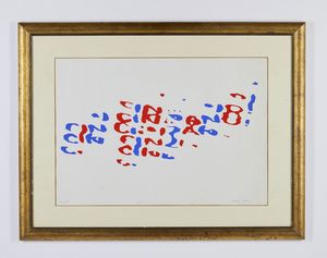 HAINS RAYMOND (1926 - 2005) : SENZA TITOLO  - Asta Asta 499 | ARTE MODERNA E CONTEMPORANEA Virtuale - Associazione Nazionale - Case d'Asta italiane