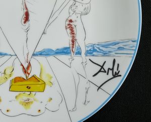 DALI' SALVADOR (1904 - 1989) : PHILOSOPHE ECRASE PAR LE COSMOS  - Asta Asta 499 | ARTE MODERNA E CONTEMPORANEA Virtuale - Associazione Nazionale - Case d'Asta italiane