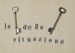 LORA TOTINO ARRIGO (1928 - 2016) - LA CHIAVE DELLA SITUAZIONE