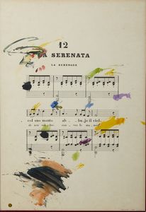 CHIARI GIUSEPPE (1926 - 2007) : LA SERENATA  - Asta Asta 499 | ARTE MODERNA E CONTEMPORANEA Virtuale - Associazione Nazionale - Case d'Asta italiane
