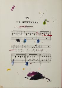 CHIARI GIUSEPPE (1926 - 2007) : LA SERENATA  - Asta Asta 499 | ARTE MODERNA E CONTEMPORANEA Virtuale - Associazione Nazionale - Case d'Asta italiane