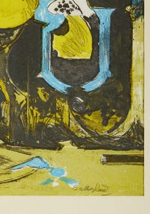 SUTHERLAND GRAHAM (1903 - 1980) : COMPOSIZIONE  - Asta Asta 499 | ARTE MODERNA E CONTEMPORANEA Virtuale - Associazione Nazionale - Case d'Asta italiane