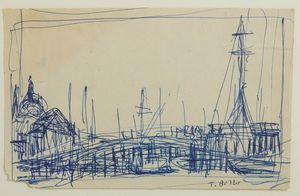 BUZZI TOMASO (1900 - 1981) - SENZA TITOLO