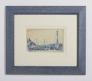 BUZZI TOMASO (1900 - 1981) : SENZA TITOLO  - Asta Asta 499 | ARTE MODERNA E CONTEMPORANEA Virtuale - Associazione Nazionale - Case d'Asta italiane