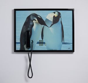 NERI GRAZIA - PER BRONDI, QUADRO CON TELEFONO SIP