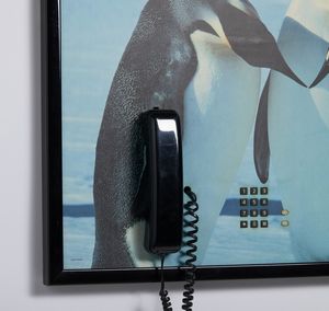 NERI GRAZIA : PER BRONDI, QUADRO CON TELEFONO SIP  - Asta Asta 499 | ARTE MODERNA E CONTEMPORANEA Virtuale - Associazione Nazionale - Case d'Asta italiane
