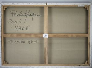 ROMANO PAOLA (n. 1951) : MANIA  - Asta Asta 499 | ARTE MODERNA E CONTEMPORANEA Virtuale - Associazione Nazionale - Case d'Asta italiane