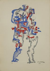 ZADKINE OSSIP (1890 - 1967) - COMPOSIZIONE