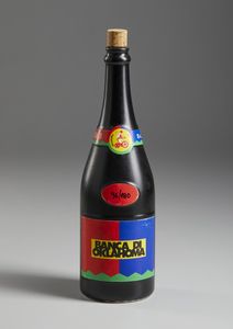 SPOLDI ALDO (n. 1949) : BOTTIGLIA BANCA DI OKLAHOMA  - Asta Asta 499 | ARTE MODERNA E CONTEMPORANEA Virtuale - Associazione Nazionale - Case d'Asta italiane