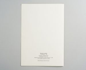 CATTELAN MAURIZIO (n. 1960) : 76.400.000 - CASSAFORTE SVALIGIATA (PART.)  - Asta Asta 499 | ARTE MODERNA E CONTEMPORANEA Virtuale - Associazione Nazionale - Case d'Asta italiane