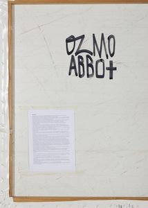 OZMO (n. 1975) : SENZA TITOLO  - Asta Asta 499 | ARTE MODERNA E CONTEMPORANEA Virtuale - Associazione Nazionale - Case d'Asta italiane
