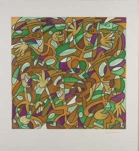 ECHAURREN  PABLO (n. 1951) - ARTISTI MICA TRISTI