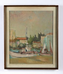 CINQUINI GIORGIO (1920 - 2010) : SENZA TITOLO  - Asta Asta 499 | ARTE MODERNA E CONTEMPORANEA Virtuale - Associazione Nazionale - Case d'Asta italiane