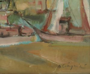 CINQUINI GIORGIO (1920 - 2010) : SENZA TITOLO  - Asta Asta 499 | ARTE MODERNA E CONTEMPORANEA Virtuale - Associazione Nazionale - Case d'Asta italiane