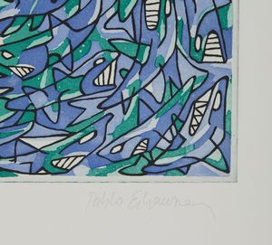 ECHAURREN  PABLO (n. 1951) : SENZA TITOLO  - Asta Asta 499 | ARTE MODERNA E CONTEMPORANEA Virtuale - Associazione Nazionale - Case d'Asta italiane