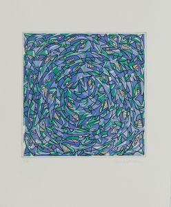 ECHAURREN  PABLO (n. 1951) : SENZA TITOLO  - Asta Asta 499 | ARTE MODERNA E CONTEMPORANEA Virtuale - Associazione Nazionale - Case d'Asta italiane